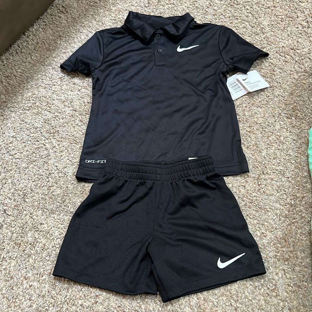 Boys Dri-Fit shorts set